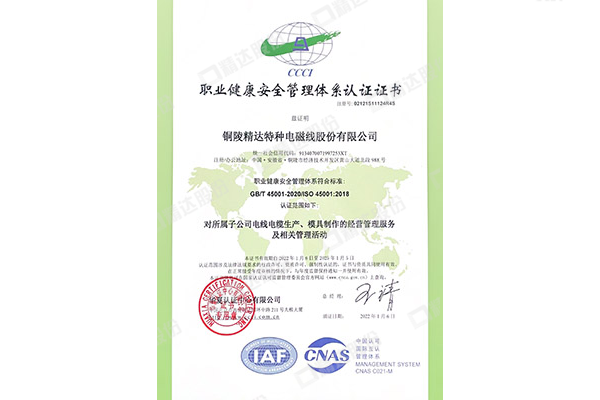 ISO 45001:2018 職業(yè)健康安全管理體系認(rèn)證